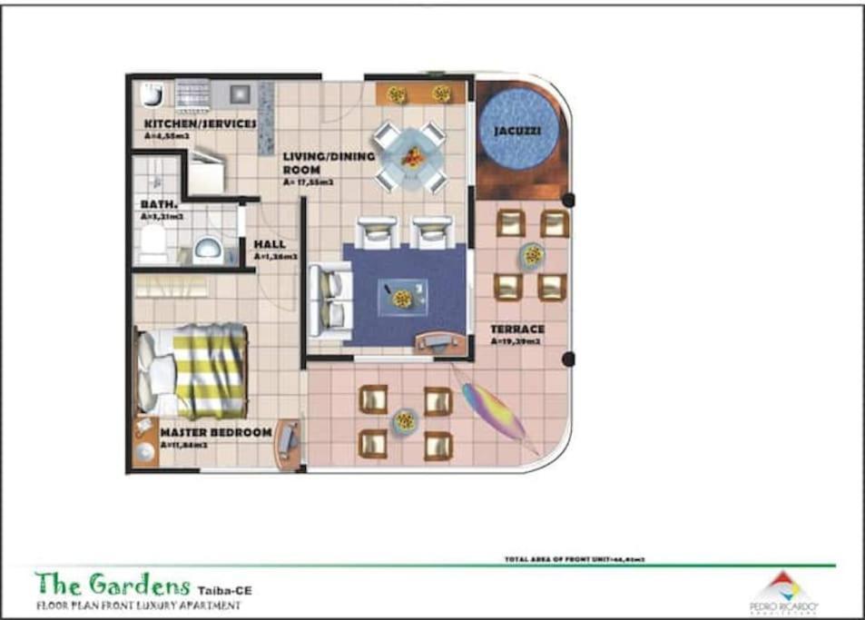 Apartamento A Beira-Mar. Beachfront Apartment Sao Goncalo do Amarante  Eksteriør billede